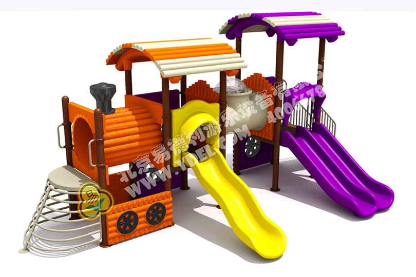 幼兒園火車頭滑梯游樂(lè)設(shè)備六