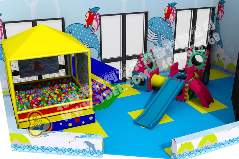 小型幼童室內(nèi)游樂園設備3