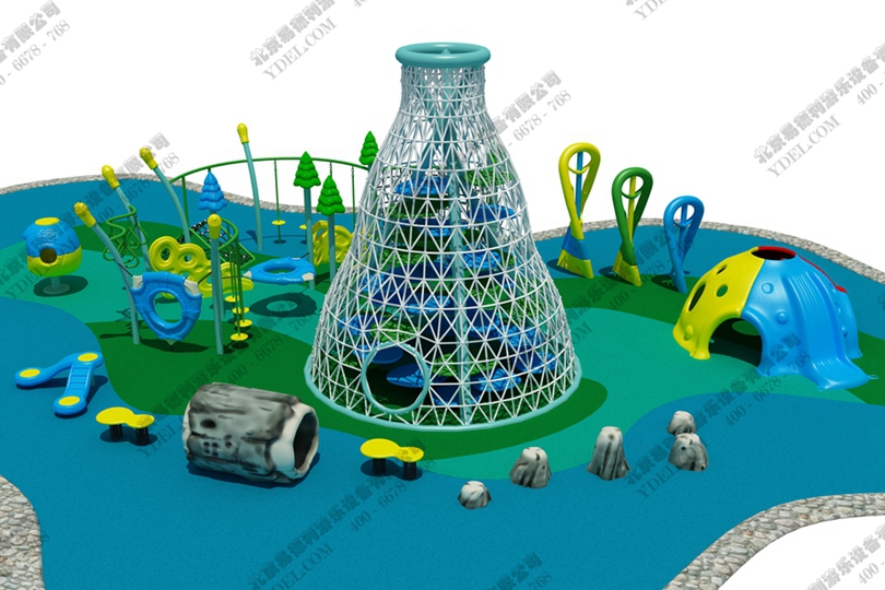 室外拓展游樂(lè)設(shè)備組合