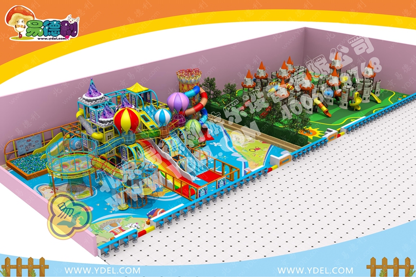 主題城堡兒童游樂場設(shè)備