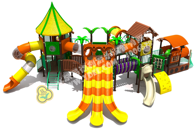 幼兒園火車頭滑梯游樂(lè)設(shè)備五