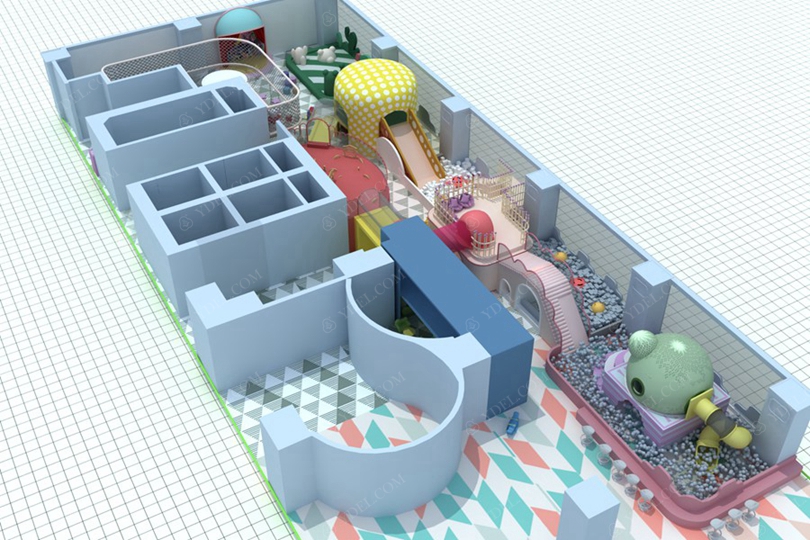 定制淘氣堡游樂(lè)設(shè)備