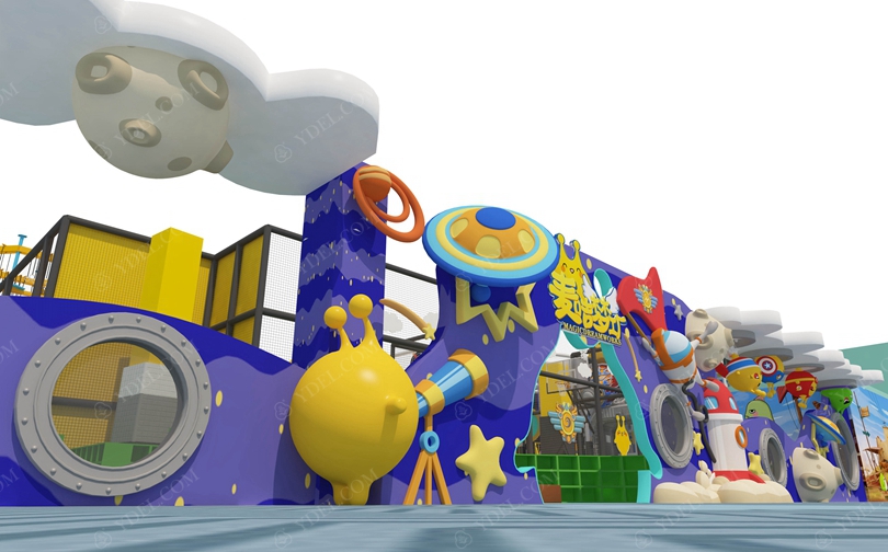 室內(nèi)兒童淘氣堡樂園外觀設(shè)計