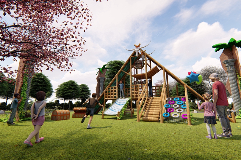 公園戶外非標(biāo)定制游樂(lè)設(shè)備
