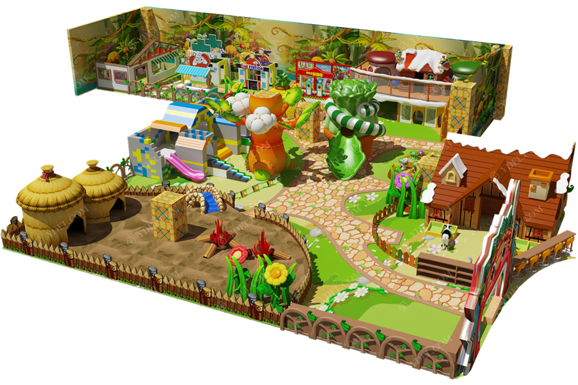 室內(nèi)親子互動(dòng)卡通樂園